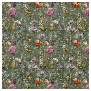 Scottish Meadow Flowers Fabric