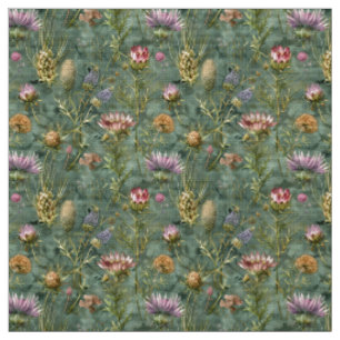 Scottish Meadow Flowers Fabric