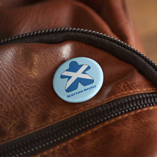 Scottish Meeple Pin