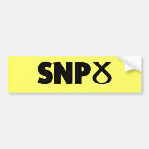 Scottish National Party (SNP) Logo Bumper Sticker