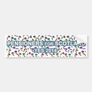 Scottish Pensioners for Independence Sticker