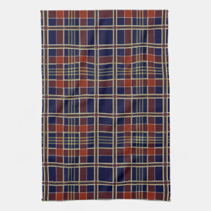 scottish plaid kitchen towel