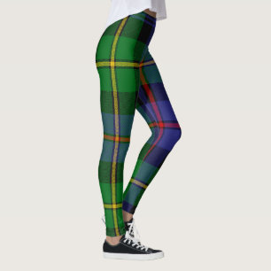 Scottish Plaid Pattern Leggings