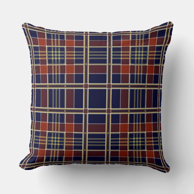  scottish plaid pillow (Front)