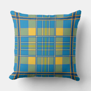 scottish plaid tartan pillow