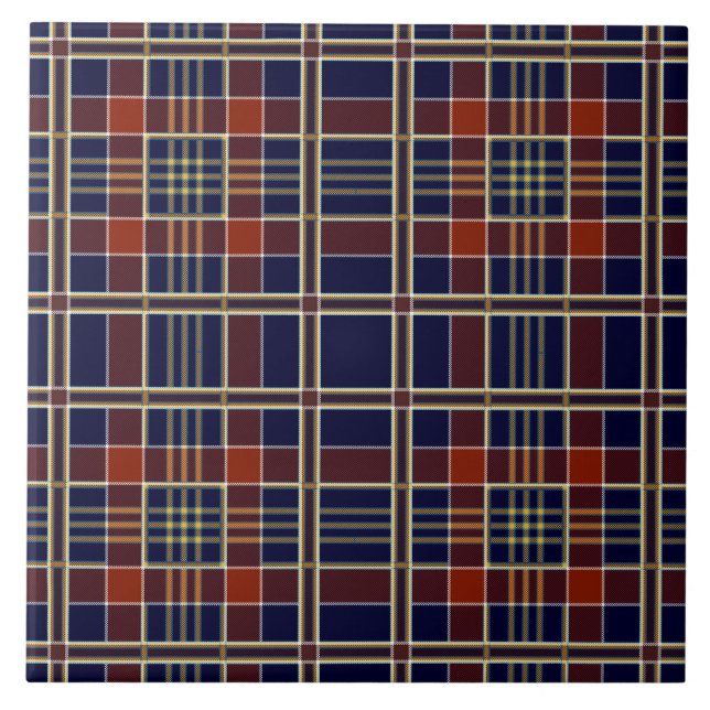 scottish plaid tile (Front)