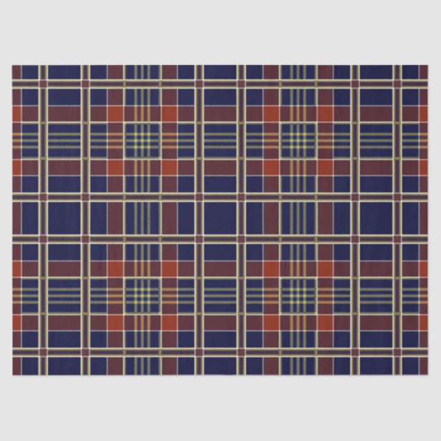 scottish plaid tissue paper (Front)