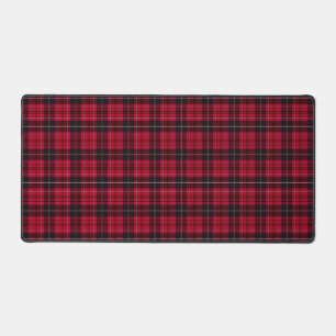 Scottish Pride of Whales Tartan Plaid Desk Mat