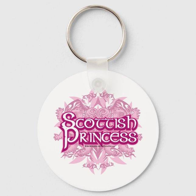 Scottish Princess Key Ring (Front)