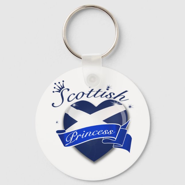 Scottish Princess Key Ring (Front)