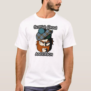 Scottish Proud Clan Anderson Tartan T-Shirt