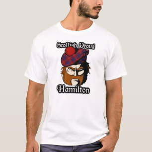 Scottish Proud Clan Hamilton Tartan T-Shirt