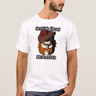Scottish Proud Clan McAlister Tartan T-Shirt