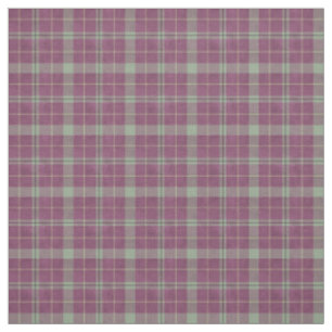 Scottish Purple Green Heritage Plaid Fabric