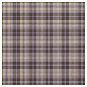 Scottish Purple Heritage Plaid Fabric