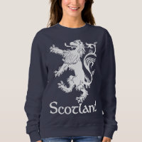 Scottish Rampant Lion Navy Blue