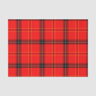 Scottish Red Tartan Tissue Paper