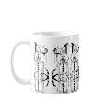 Scottish Rennie Mackintosh inspired mug