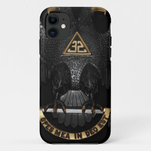 Scottish Rite 32 Degree Mason Eagle iPhone 11 Case