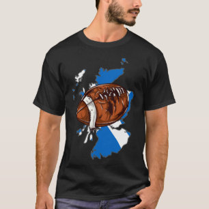 Scottish Rugby Scotland Rugby Scottish Flag Vinta T-Shirt