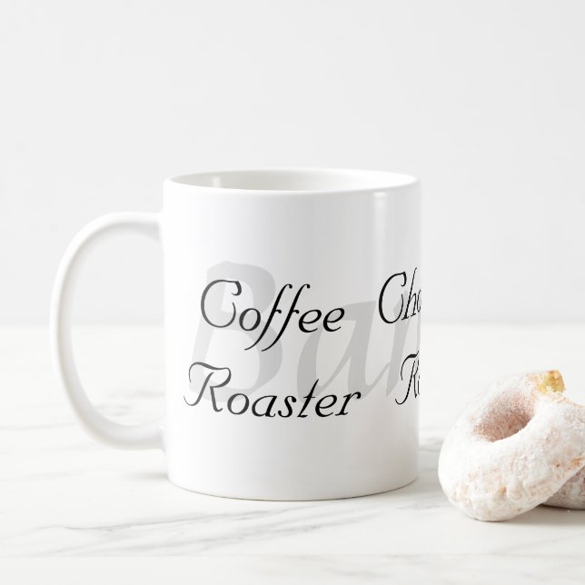 Scottish Slang Words Coffee Mug (With Donut)