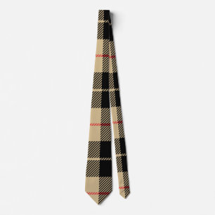  Scottish Tartan Chequered Plaid Pattern    Tie