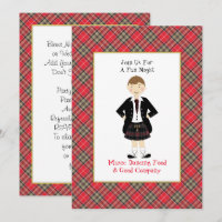 Scottish Tartan Clan Plaid Personalised Party