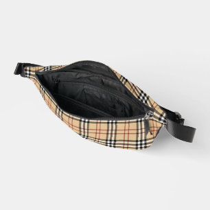 Scottish Tartan Pattern Bum Bags