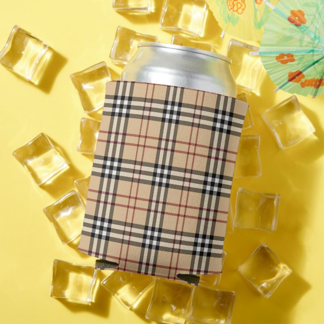 Scottish Tartan Pattern     Can Cooler (In Situ Summer)