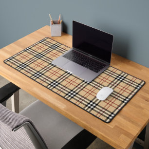 Scottish Tartan Pattern Desk Mat