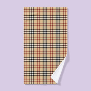 Scottish Tartan Pattern Hand Towel