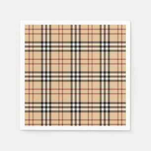 Scottish Tartan Pattern Napkin
