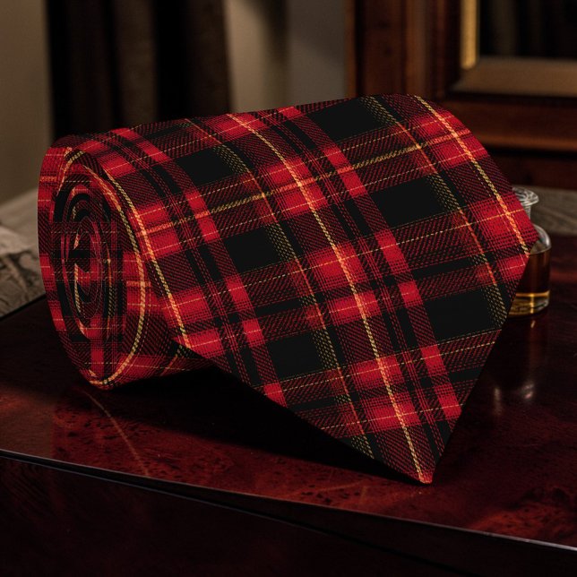 Scottish Tartan Plaid Custom Necktie (Creator Uploaded)