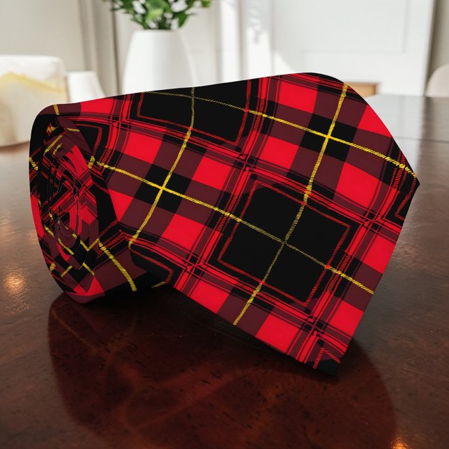 Scottish Tartan Plaid Custom Necktie (Creator Uploaded)
