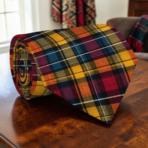 Scottish Tartan Plaid Custom Necktie