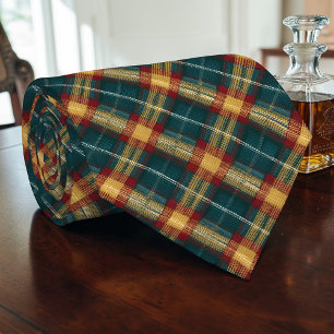 Scottish Tartan Plaid Custom Necktie