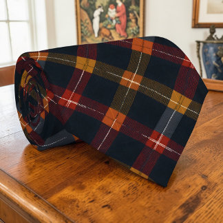 Scottish Tartan Plaid Custom Necktie