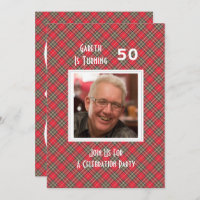 Scottish Tartan Themed Celebration Party