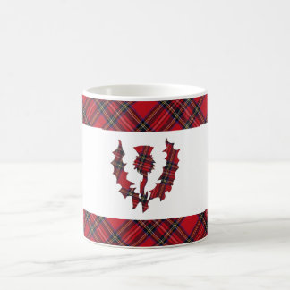 Scottish Tartan Thistle Mug