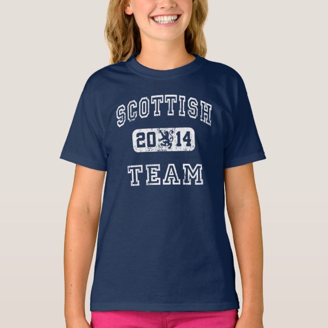 Scottish Team 2014 T-Shirt (Front)