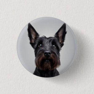 Scottish Terrier 3 Cm Round Badge