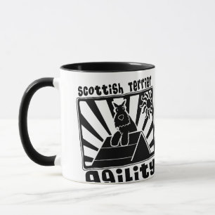 Scottish Terrier Agility A-Frame Mug