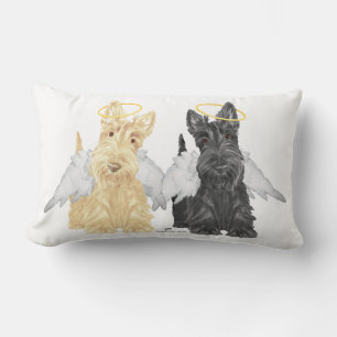 Scottish Terrier Angels Lumbar Cushion