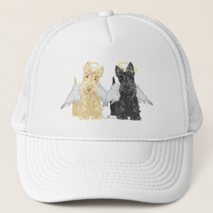 Scottish Terrier Angels Trucker Hat