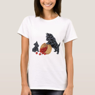 Scottish Terrier Apple Harvest T-Shirt