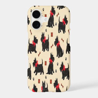 Scottish Terrier Apple iPhone Case