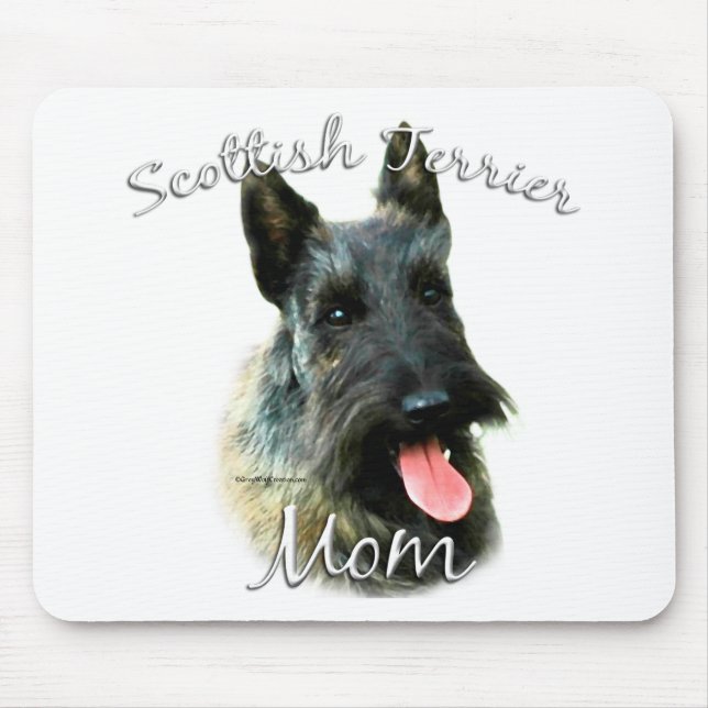 Scottish Terrier (brindle) Mum 2 Mouse Pad (Front)
