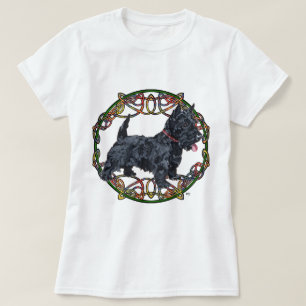 Scottish Terrier Celtic Design T-Shirt
