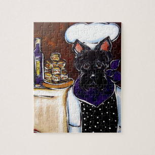 Scottish Terrier Chef Jigsaw Puzzle