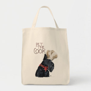 Scottish Terrier Chef Tote Bag